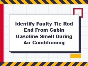 Detecting Cabin Gasoline Odors During Air Conditioning